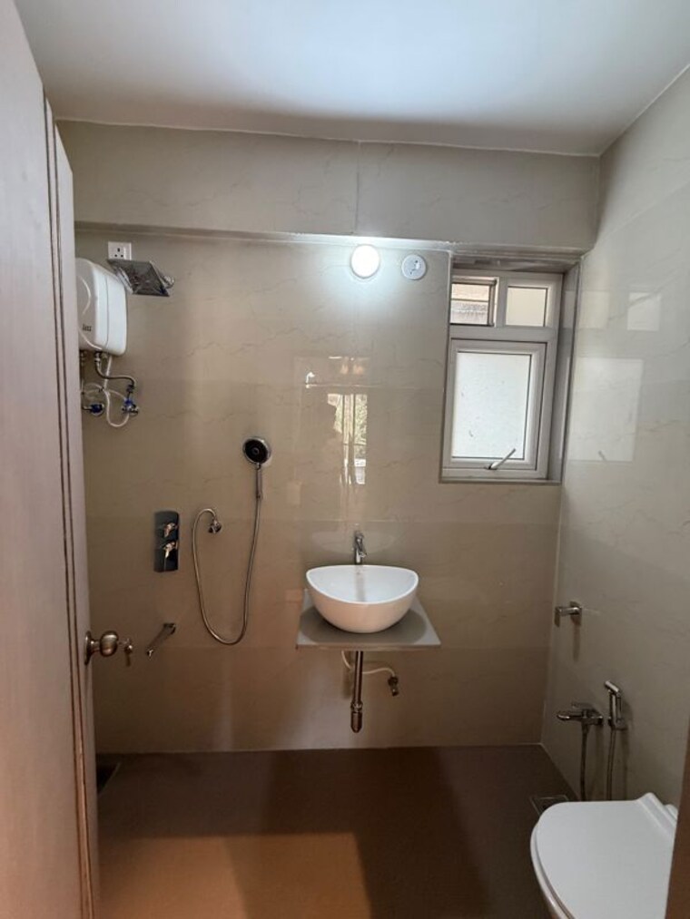 Bathroom, saideep-chavan-advaitam 2 Bedroom 841 Sq.Ft. Apartment In Chikan Ghar Thane 10715817