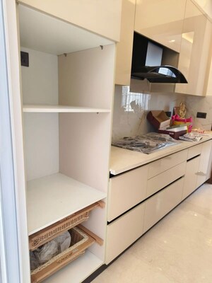 Kitchen in 3 BHK Apartment at Raj One Good Earth, Sector 71 – for Rent