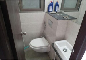 Bathroom in 2 BHK Apartment at Lodha Casa Viva, Majiwada – for Rent