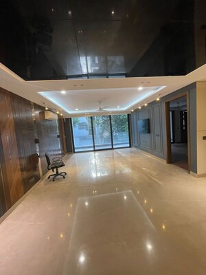 Kitchen in 4 BHK Builder Floor at Sushant Lok I – for Rent