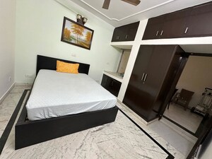Bedroom in 4 BHK Builder Floor at Chattarpur – for Rent