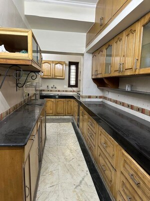 Kitchen in 4 BHK Builder Floor at Chattarpur – for Rent
