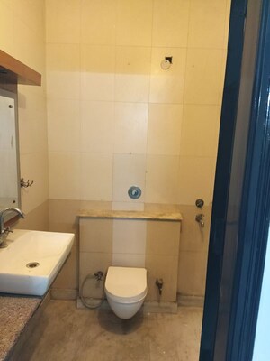 Bathroom in 5 BHK Builder Floor at Model Town – for Rent