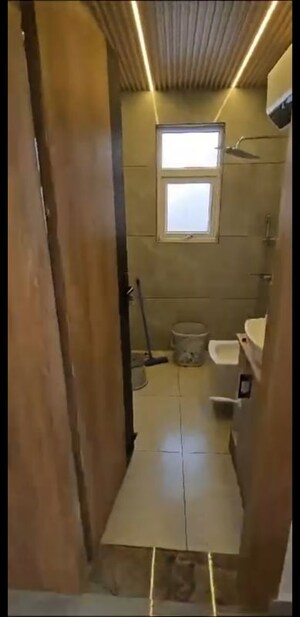 Bathroom in 4 BHK Builder Floor at BPTP Parkland Pride Phase 2, Sector 77 – for Rent