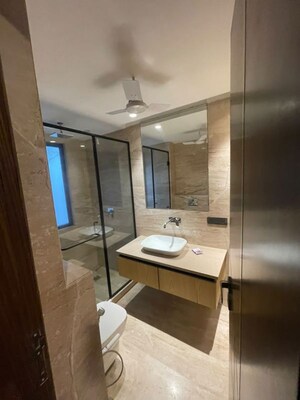 Bathroom in 4 BHK Builder Floor at Sector 27 – for Rent