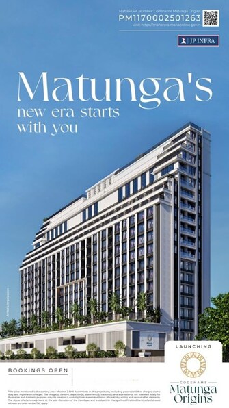 2 BHK Apartment For Sale in JP Codename Matunga Origins in Matunga East, Mumbai