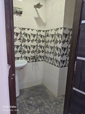 Bathroom in 2 BHK Builder Floor at Chattarpur – for Rent