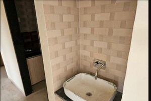 Bathroom in 3 BHK Apartment at Jangid Galaxy, Ghodbunder Road – for Rent