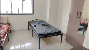 Bedroom in 3 BHK Apartment at Jangid Galaxy, Ghodbunder Road – for Rent