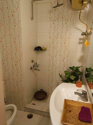 Bathroom in 6 BHK Independent House at Sushant Lok I – for Rent