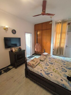Bedroom in 6 BHK Independent House at Sushant Lok I – for Rent