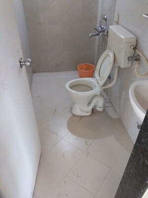 Bathroom in 2 BHK Apartment at Karan Palms, Warje – for Rent