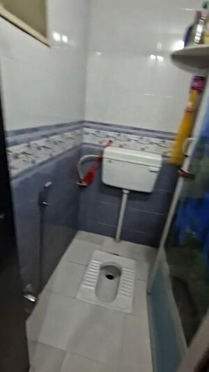Bathroom in 1 RK Apartment at Gharonda Housing, Ghansoli – for Rent