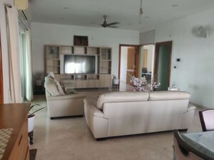 Living Room in 4 BHK Apartment at Jyoti Banjara, Banjara Hills – for Rent