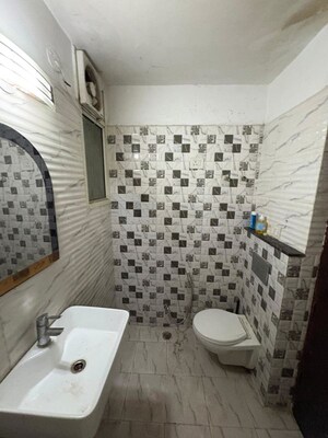 Bathroom in 2 BHK Apartment at KW Srishti, Raj Nagar Extension – for Rent