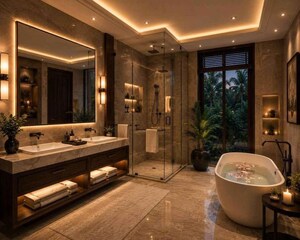 Living Room in 4 BHK Villa at Ayyanthole – for Sale