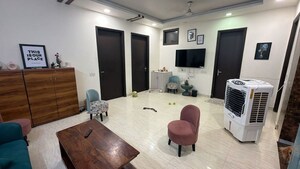 Living Room in 3 BHK Builder Floor at Malibu Town – for Rent