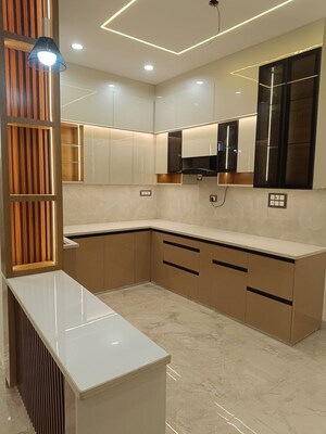 Kitchen in 3.5 BHK Builder Floor at Jaipuria Heritage, Shahpur Bamheta – for Sale