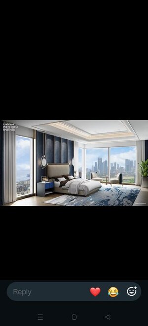 Bedroom in 4 BHK Apartment at Lodha Marq, Tardeo – for Sale