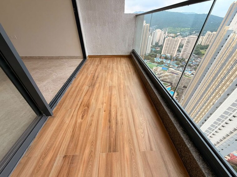 Balcony, dosti-group-imperia 3 Bedroom 1654 Sq.Ft. Apartment In Manpada Thane 10716175