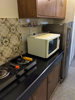 Kitchen in 1 RK Builder Floor at Sector 44 – for Rent