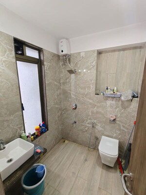 Bathroom in 2 BHK Apartment at Dynamix Divum, Malad East – for Rent