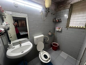 Bathroom in 3 BHK Apartment at Jal Vayu Vihar Apartments, Powai – for Rent