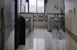 Kitchen in  Pg at Bredco Hill View Park, Kandivali East – for Rent