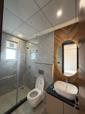 Bathroom in 3 BHK Apartment at Anant Raj Ashok Estate, Sector 63a – for Rent
