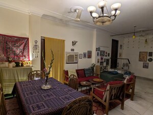 Bedroom in 3 BHK Builder Floor at Kalkaji – for Rent