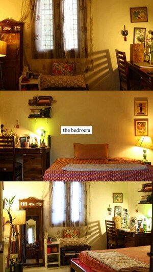 Living Room in 3 BHK Builder Floor at Kalkaji – for Rent