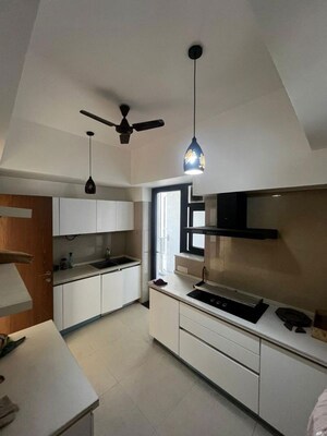 Kitchen in 3 BHK Apartment at M3M Golf Estate, Sector 65 – for Rent