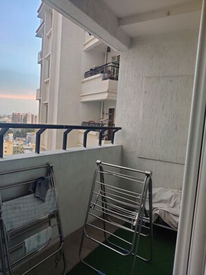 Balcony in 3 BHK Apartment at Prestige Lakeside Habitat, Varthur – for Rent