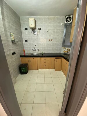 Bathroom in 2 BHK Builder Floor at Kalkaji – for Rent