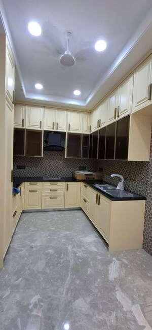 Kitchen in 3 BHK Builder Floor at Chittaranjan Park – for Sale