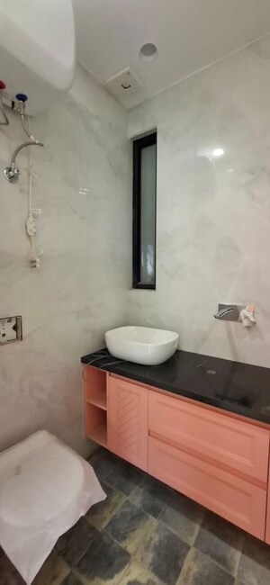 Bathroom in 3 BHK Builder Floor at Chittaranjan Park – for Sale