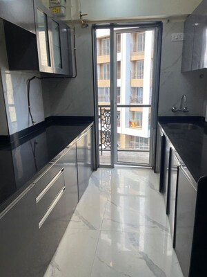 Staircase in 1 BHK Apartment at Vasudev Sky High, Mira Road – for Rent
