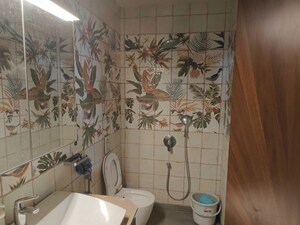 Bathroom in 3 BHK Apartment at Parmanand Wadi – for Sale