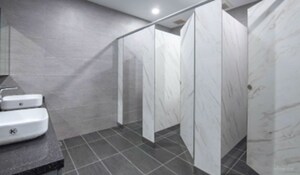 Bathroom in  Office Space at Naman Centre, Bandra East – for Rent