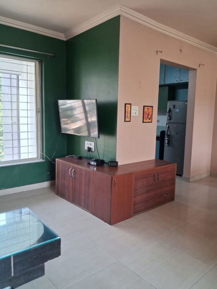 Living Room, runwal-suyaash 2 Bedroom 1278 Sq.Ft. Apartment In Pashan Pune 10716363