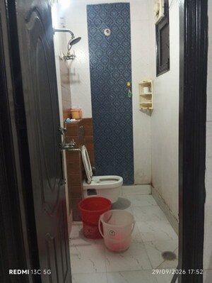 Bathroom in 2 BHK Builder Floor at Nilothi – for Rent
