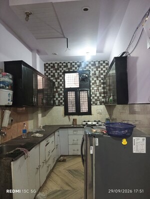 Kitchen in 2 BHK Builder Floor at Nilothi – for Rent