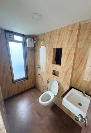 Bathroom in 2 BHK Apartment at Lodha Amara, Kolshet Road – for Rent