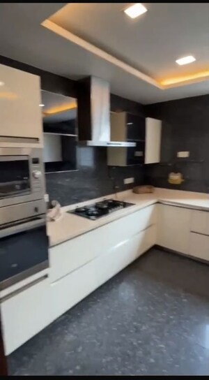 Kitchen in 4 BHK Builder Floor at Panchsheel Park – for Rent