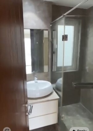 Bathroom in 4 BHK Builder Floor at Panchsheel Park – for Rent