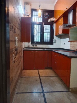Kitchen in 3 BHK Builder Floor at Unitech South City II, Sector 50 – for Rent