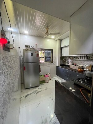 Kitchen in 2 BHK Apartment at Balaji Heights Kharghar, Kharghar – for Rent