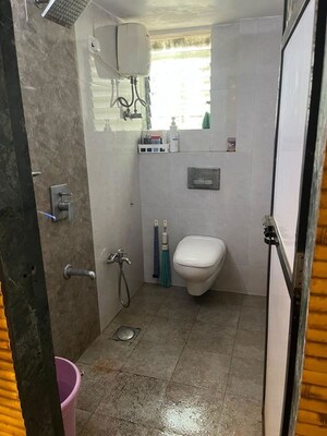 Bathroom in 2 BHK Apartment at Balaji Heights Kharghar, Kharghar – for Rent
