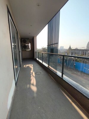 Balcony in 3 BHK Builder Floor at Sector 57 – for Rent