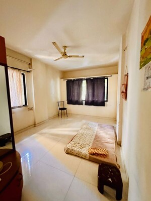 Bedroom in 2 BHK Apartment at Shriram Nagar CHS, Aundh – for Rent